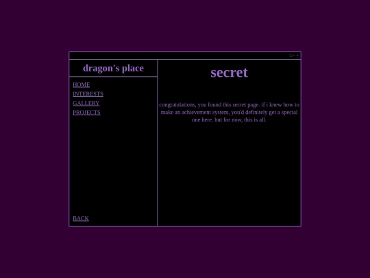 secret screenshot