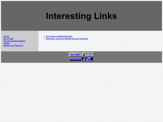 links screenshot