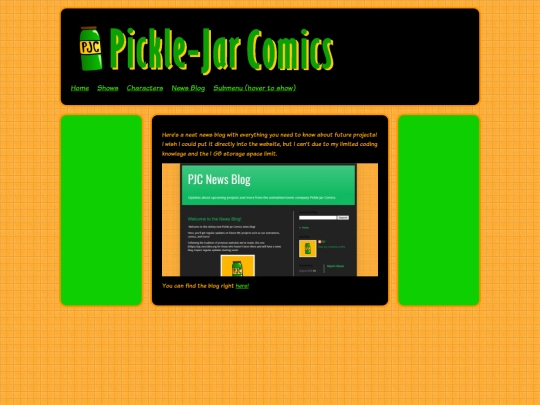 blog screenshot