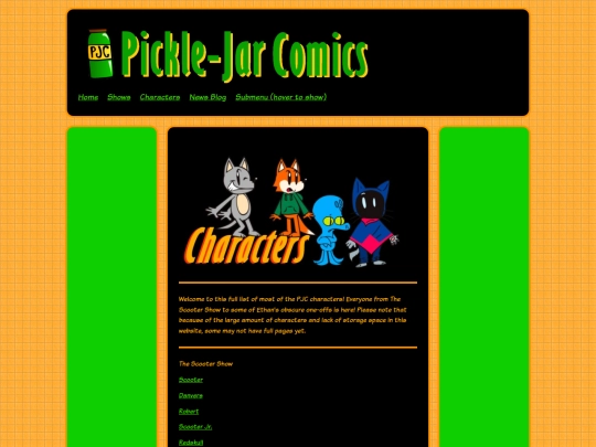 chars screenshot