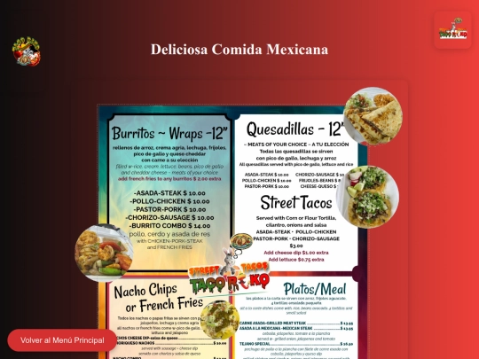 MENU screenshot