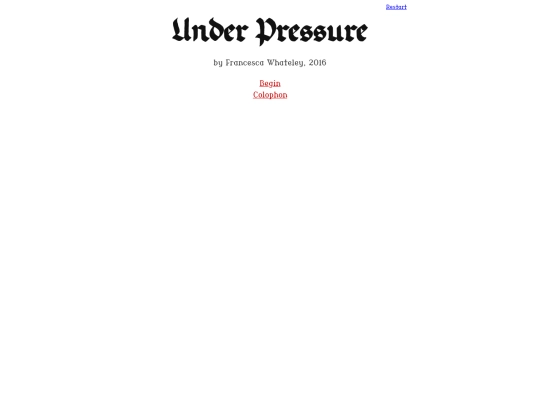 if/under_pressure screenshot