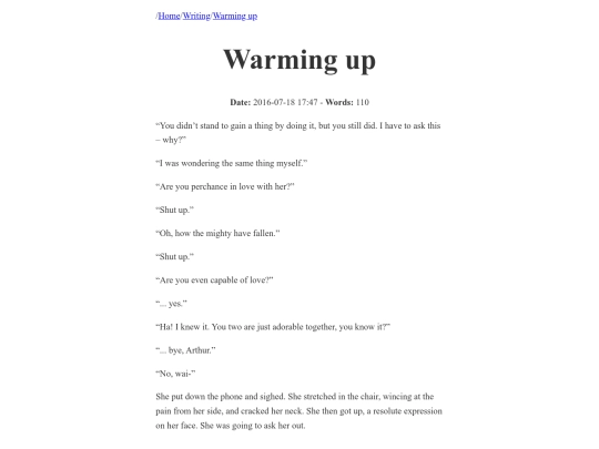 writing/warming_up screenshot