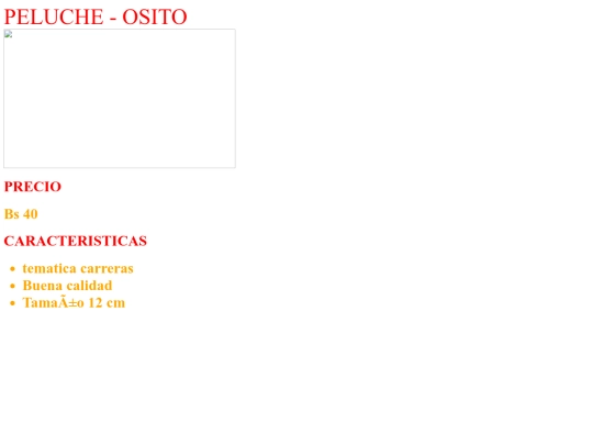PAGINAS/PRELUCHE/peluche 8 screenshot