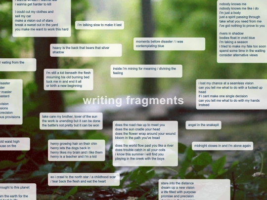 links/fragments screenshot