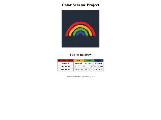 color-scheme screenshot