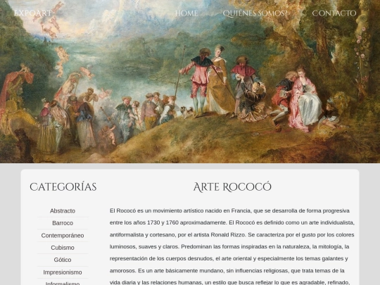 expoart/categorias/rococo screenshot