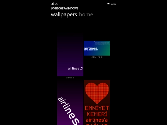wallpapers screenshot