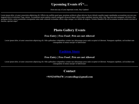 Event/event screenshot