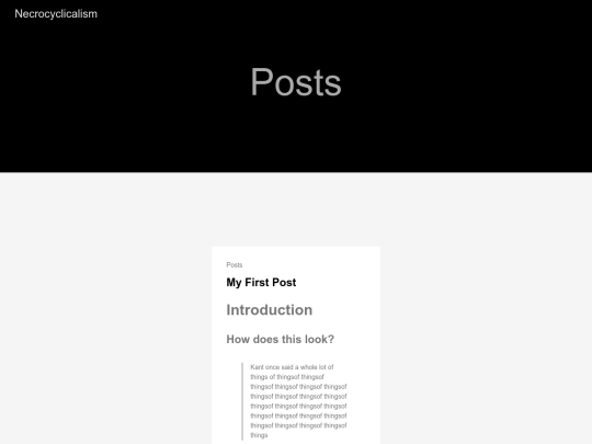 posts screenshot