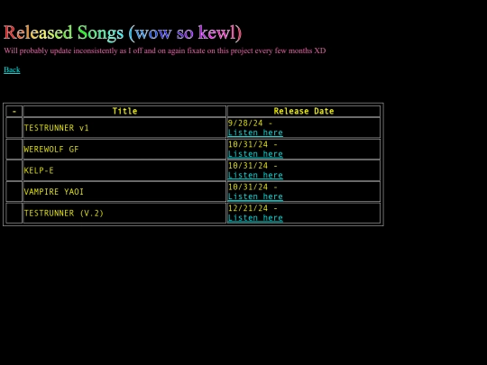 release screenshot