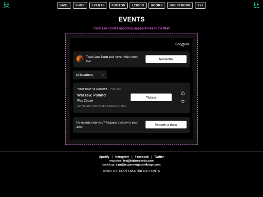 V2/events screenshot