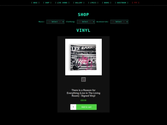 vinyl screenshot