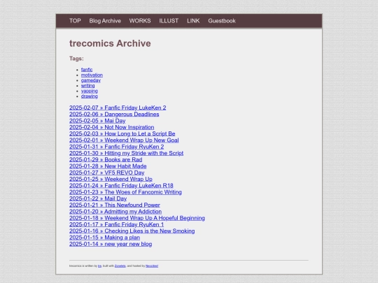archive screenshot