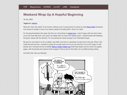 posts/2025-01-18-Weekend-Wrap-Up-A-Hopeful-Beginning screenshot
