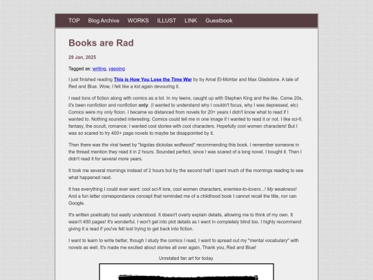 posts/2025-01-29-Books-are-Rad screenshot