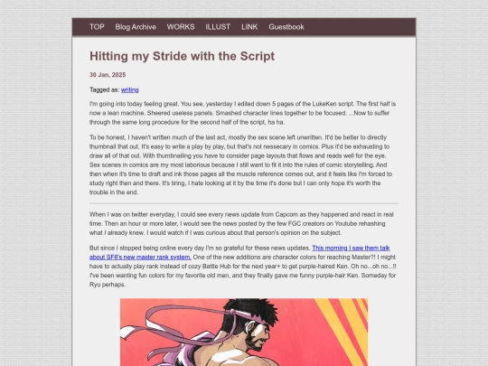 posts/2025-01-30-Hitting-my-Stride-with-the-Script screenshot