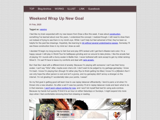 posts/2025-02-01-Weekend-Wrap-Up-New-Goal screenshot