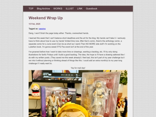 posts/2025-02-15-Weekend-Wrap-Up screenshot