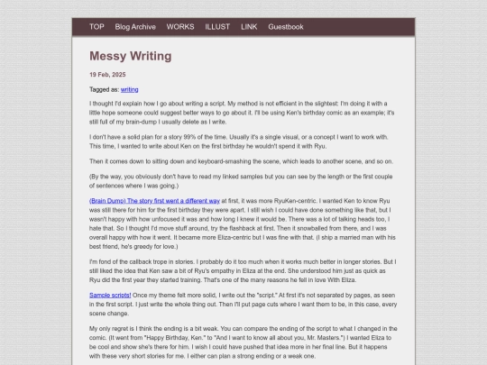 posts/2025-02-19-Messy-Writing screenshot