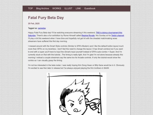 posts/2025-02-20-Fatal-Fury-Beta-Day screenshot