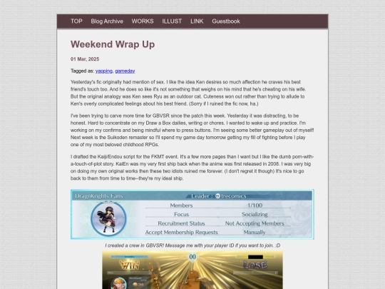 posts/2025-03-01-Weekend-Wrap-Up screenshot