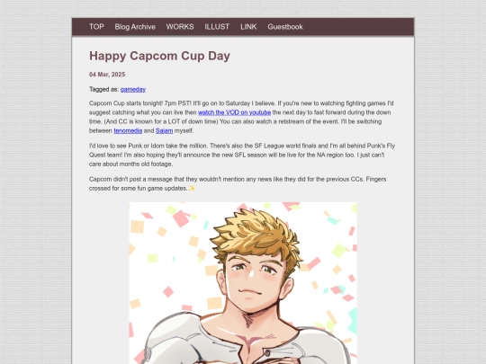posts/2025-03-04-Happy-Capcom-Cup-Day screenshot