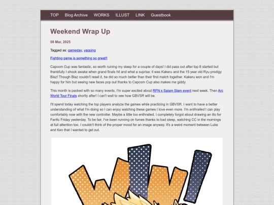 posts/2025-03-08-Weekend-Wrap-Up screenshot