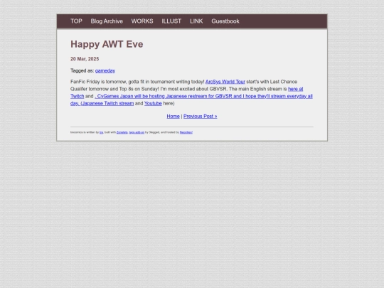 posts/2025-03-20-Happy-AWT-Eve screenshot