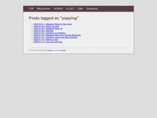 tags/yapping screenshot