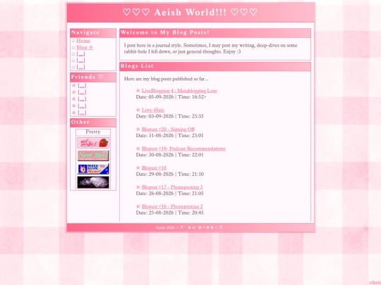 blog_front screenshot