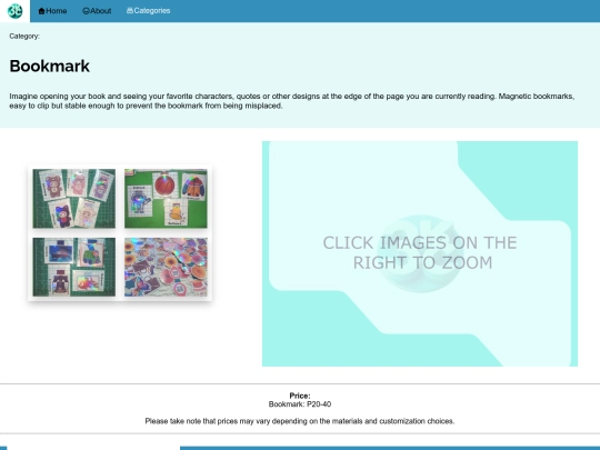 Bookmark screenshot