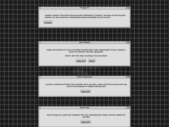 coolsites screenshot