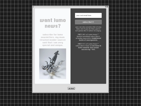 newsletter screenshot