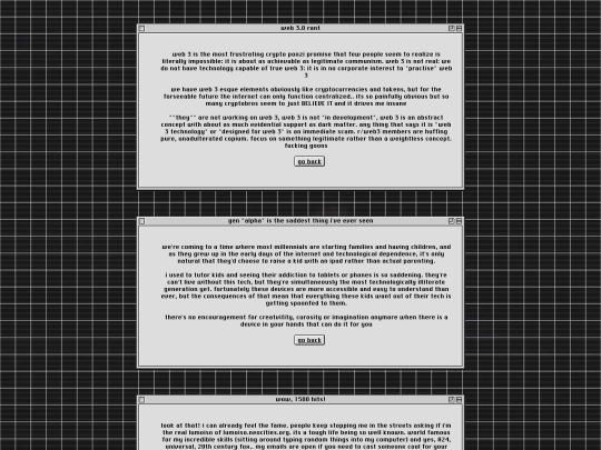 rants screenshot