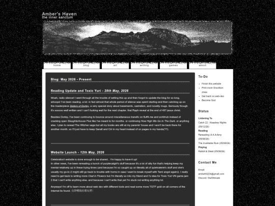 blog screenshot