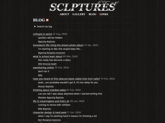 blog screenshot