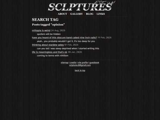 blog/tags/opinion screenshot