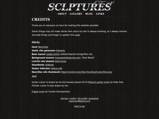 credits screenshot