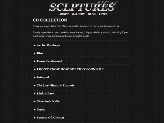 gallery/cd-collection screenshot
