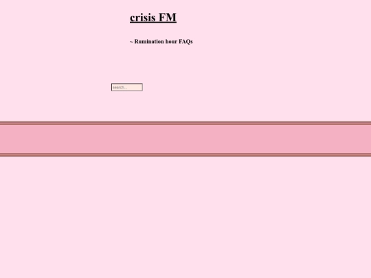 trialCrisisFAQs screenshot