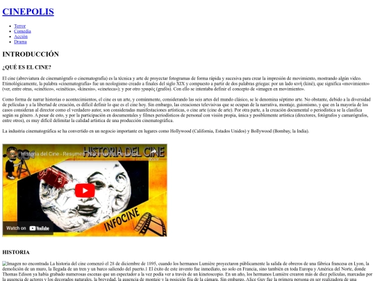 index screenshot