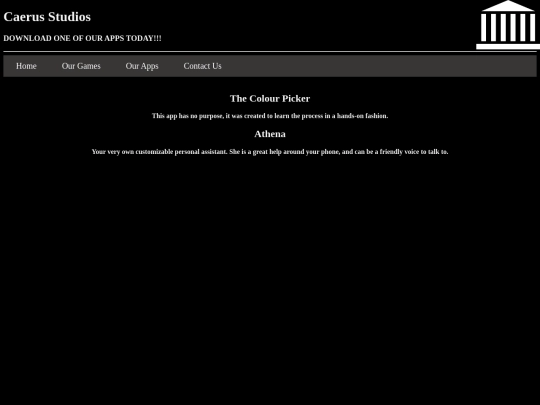 Apps screenshot