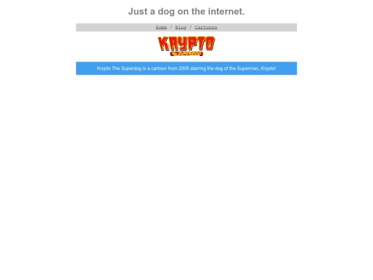 html/cartoons screenshot
