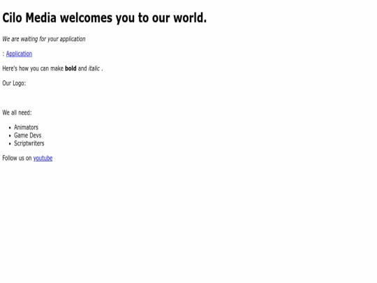 index screenshot