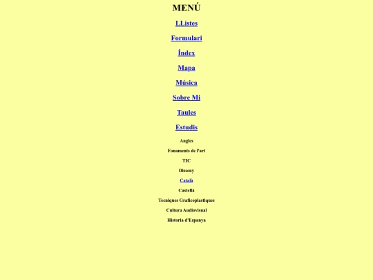 MenusEstudis screenshot