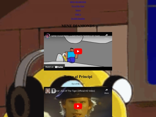 Webs/musica screenshot