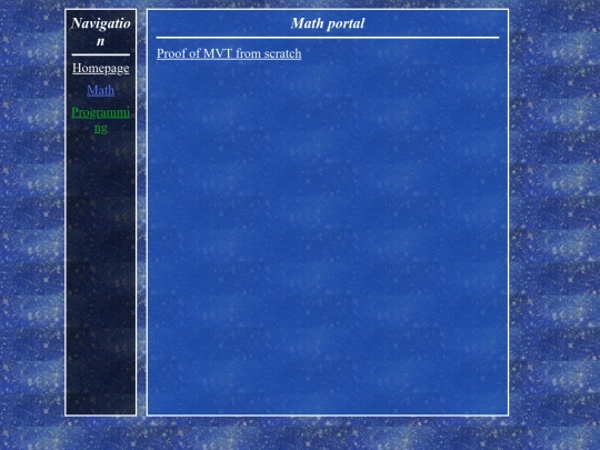 math/home screenshot