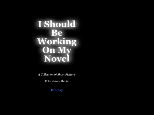 I Should Be Working On My Novel screenshot