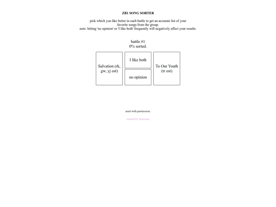 zb1songsorter screenshot
